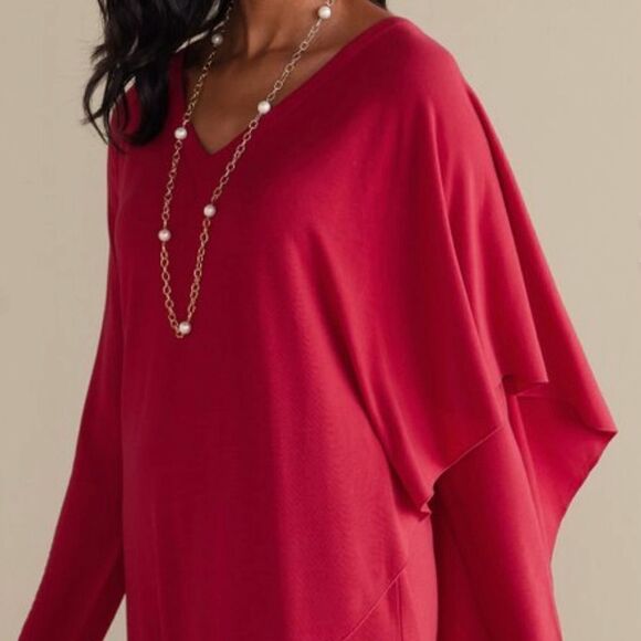 Soft Surroundings Madeline Tunic Legion Blue size XL - Picture 2 of 15